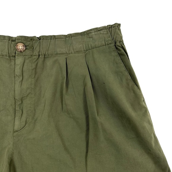 NWT Loft Palazzo Pull On Shorts Olive Green Khaki Womens XL - Picture 4 of 9